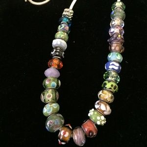 LOT! Miscellaneous beautiful GLASS BEADS!